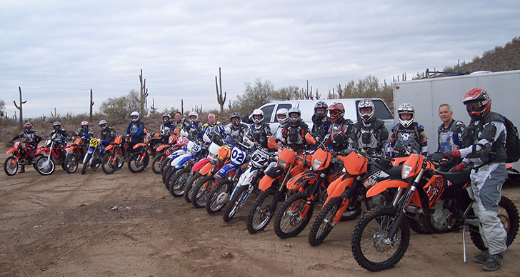 dirt bike race start